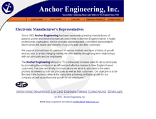 Tablet Screenshot of anchorengineering.com
